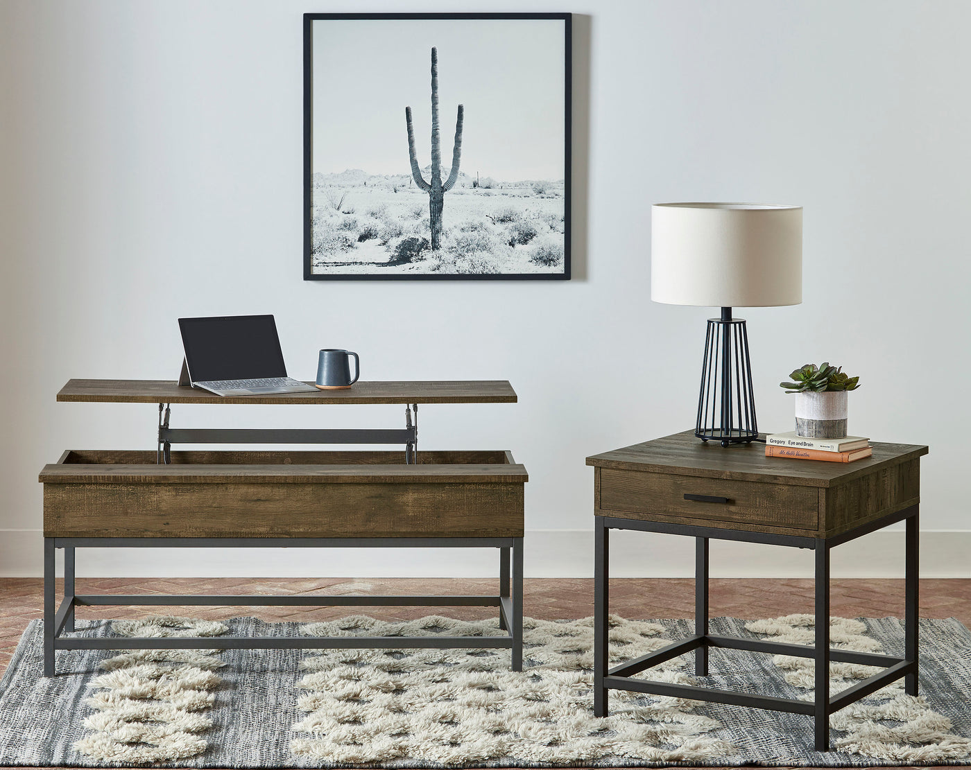 Byers Lift Top Coffee and End Table Set