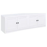 Soporte para TV Laughlin Entertainment Center de pino oscuro