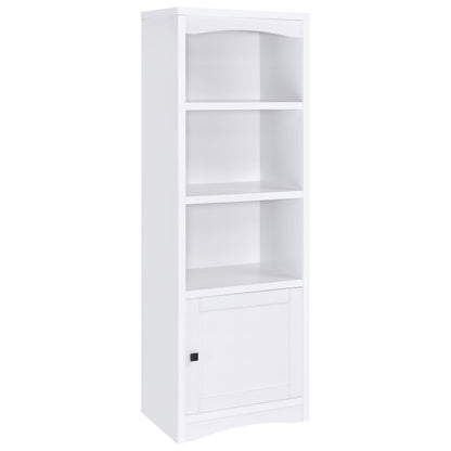 Laughlin 3-shelf Engineered Wood Media Tower Dark Pine