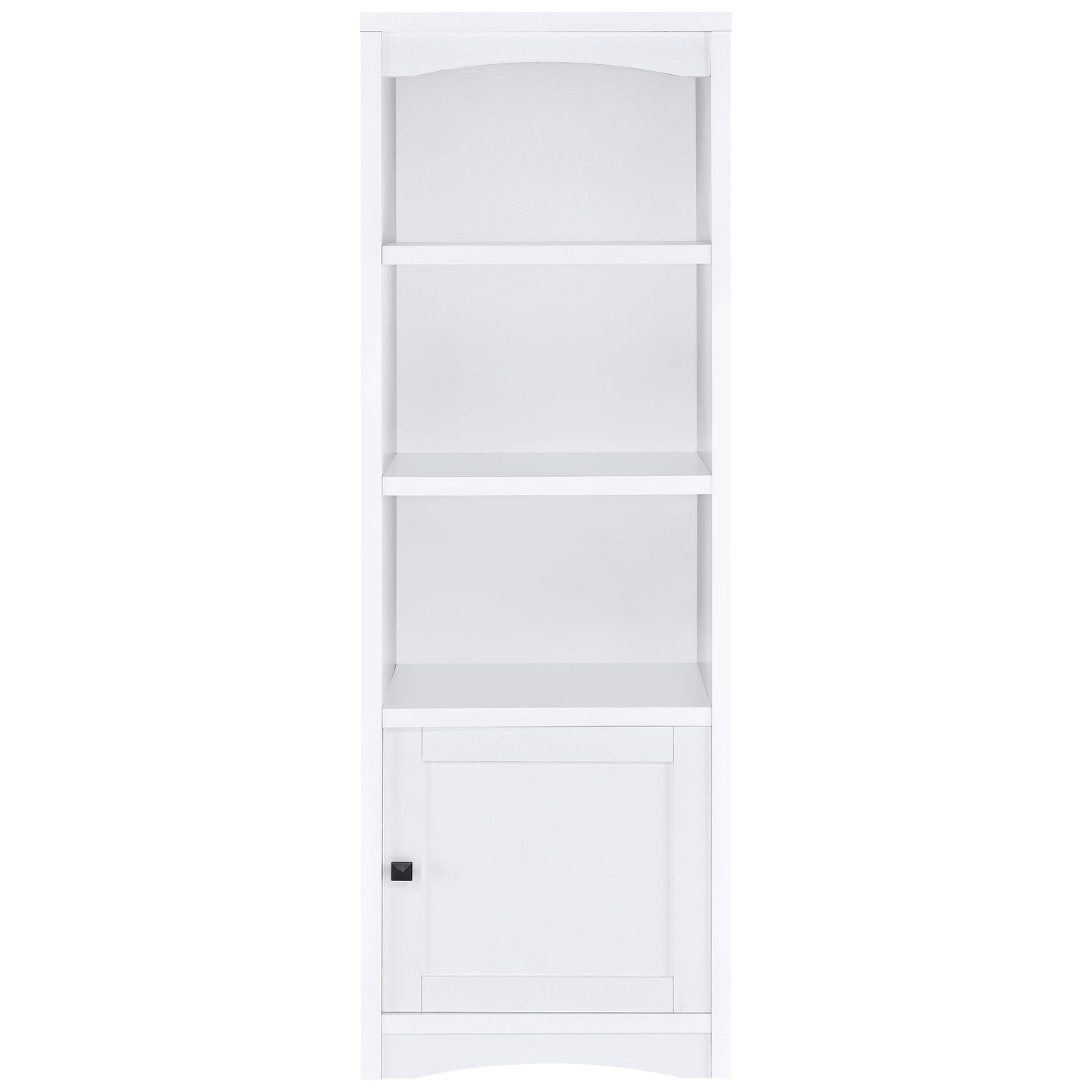 Laughlin 3-shelf Engineered Wood Media Tower Dark Pine