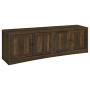 Soporte para TV Laughlin Entertainment Center de pino oscuro