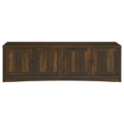 Soporte para TV Laughlin Entertainment Center de pino oscuro