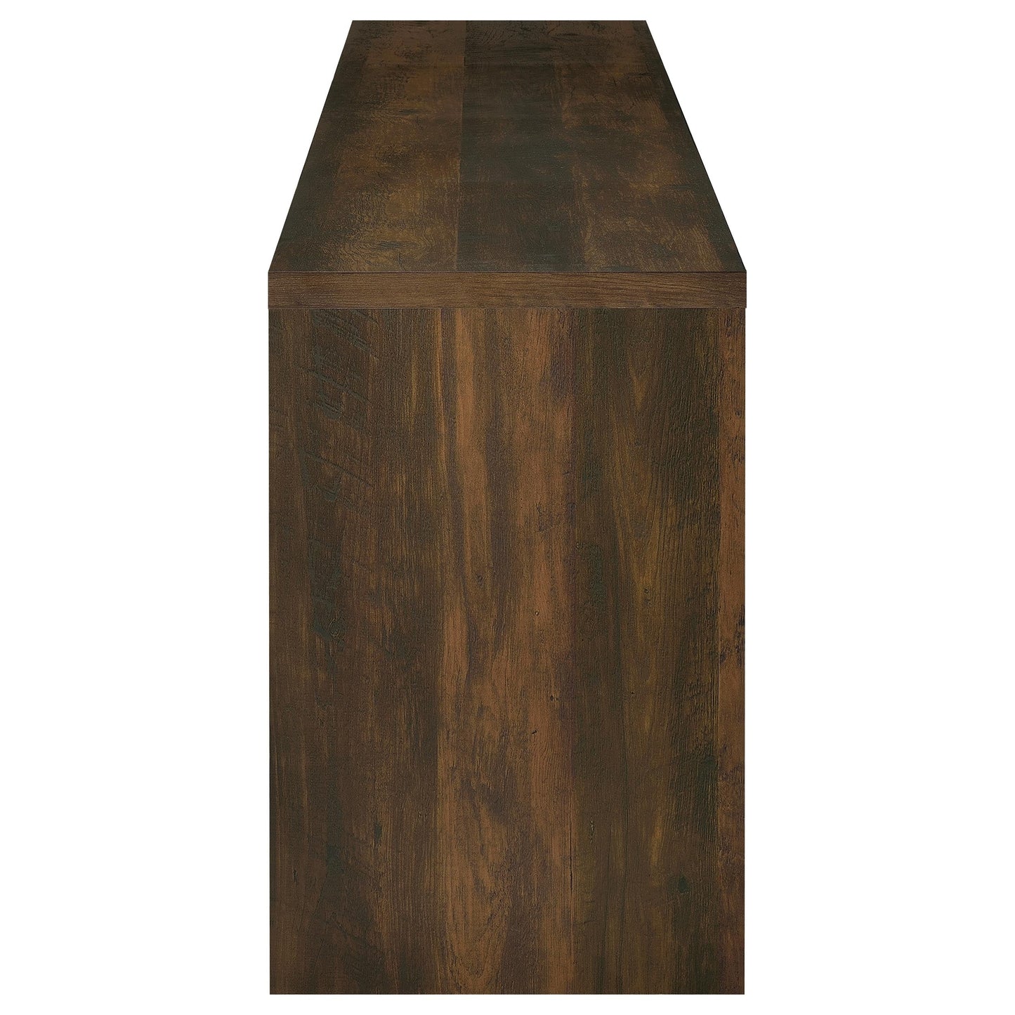 Soporte para TV Laughlin Entertainment Center de pino oscuro