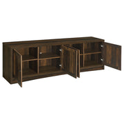 Soporte para TV Laughlin Entertainment Center de pino oscuro