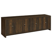 Soporte para TV Laughlin Entertainment Center de pino oscuro