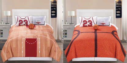 Courtside Twin Comforter Set Cat Kid B (3 PC)
