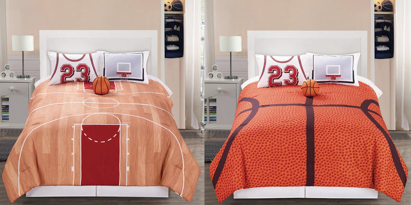 Courtside Twin Comforter Set Cat Kid B (3 PC)