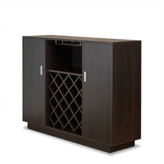 Servidor rectangular Hazen con botellero y portavasos
