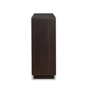 Servidor rectangular Hazen con botellero y portavasos
