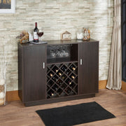 Servidor rectangular Hazen con botellero y portavasos