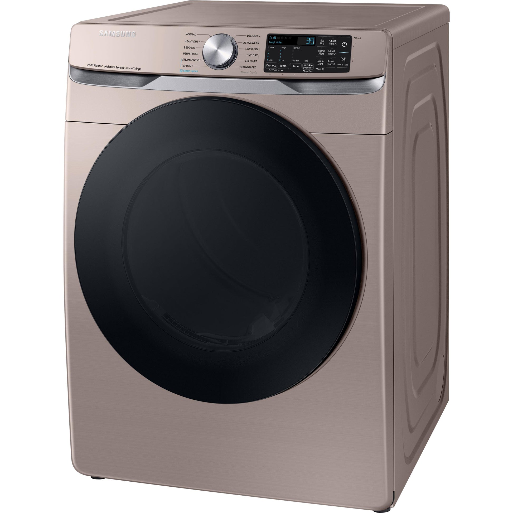  Samsung 7.5 cu.ft. Electric Dryer with Wi-Fi Connectivity DVE45B6300C/A3 IMAGE 3