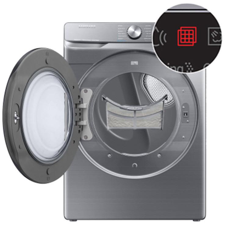  Samsung 7.5 cu.ft. Electric Dryer with Wi-Fi Connectivity DVE45B6300P/A3 IMAGE 5