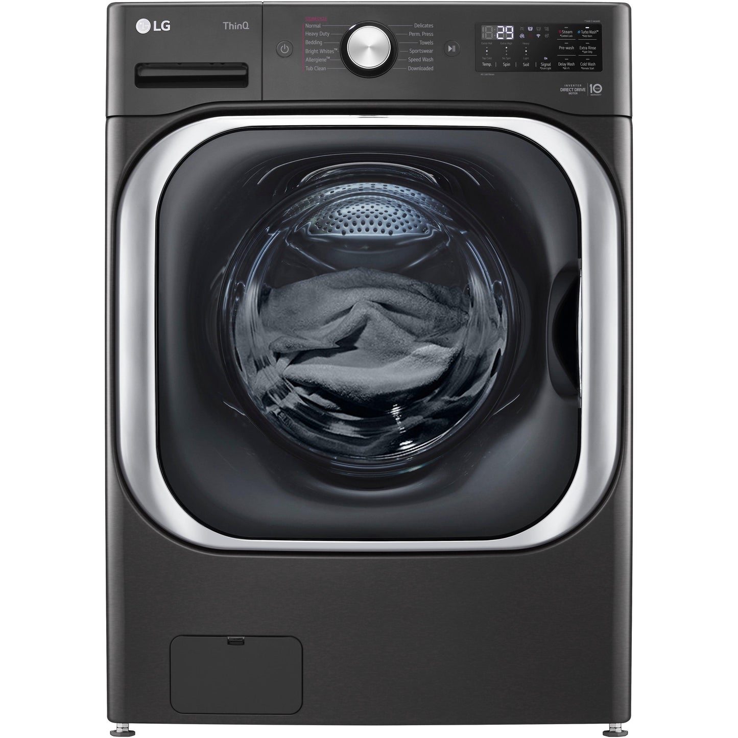  LG 5.2 cu. ft. Smart Front Load Washer with Wi-Fi Enabled WM8900HBA IMAGE 1