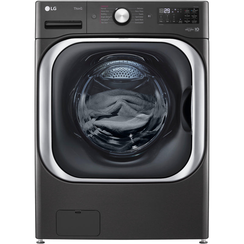 LG 5.2 cu. ft. Smart Front Load Washer with Wi-Fi Enabled WM8900HBA