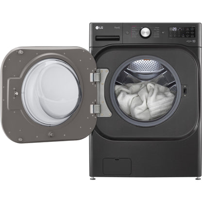  LG 5.2 cu. ft. Smart Front Load Washer with Wi-Fi Enabled WM8900HBA IMAGE 3