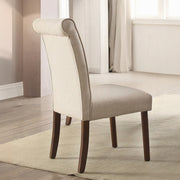 Silla auxiliar tapizada Gasha de 94 cm de alto (juego de 2)