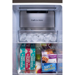  LG 36-inch 22.5 cu. ft. Side-By-Side Refrigerator with Water and Ice Dispensing System LRSOC2306S IMAGE 4