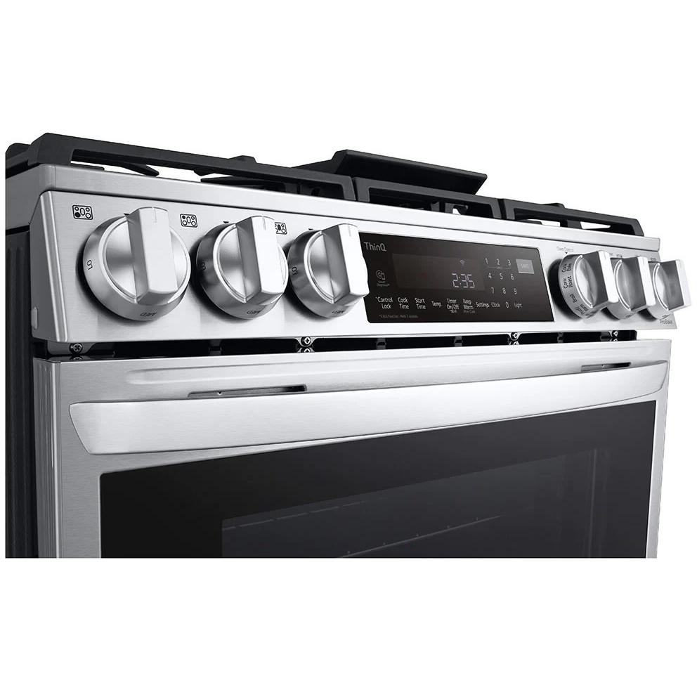 LG 30-inch Dual Fuel Range with Air Fry and ProBake® Convection LSDL6336F IMAGE 10