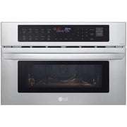  LG 30-inch, 1.7 cu.ft. Built-in Single Wall Oven with Convection and Air Fry MZBZ1715S IMAGE 1
