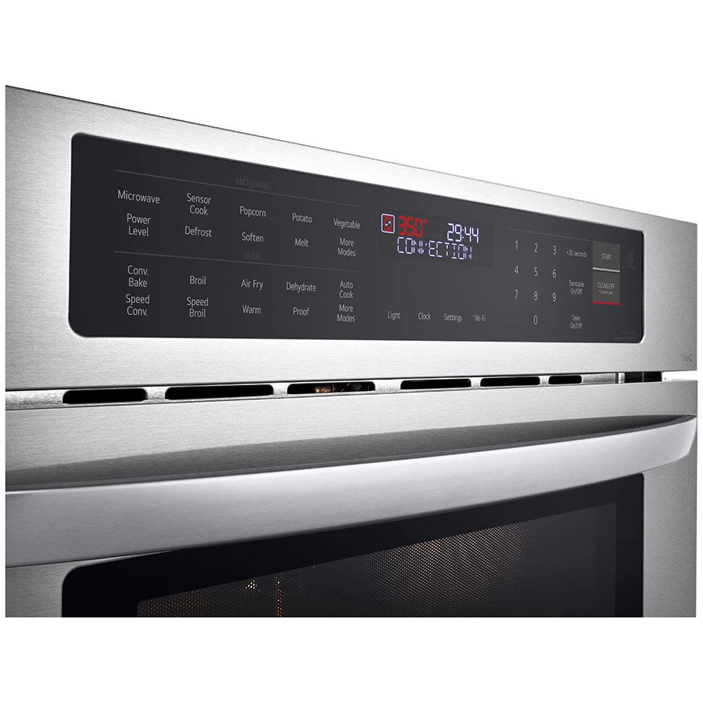 LG 30-inch, 1.7 cu.ft. Built-in Single Wall Oven with Convection and Air Fry MZBZ1715S IMAGE 10