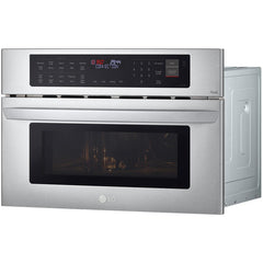  LG 30-inch, 1.7 cu.ft. Built-in Single Wall Oven with Convection and Air Fry MZBZ1715S IMAGE 2