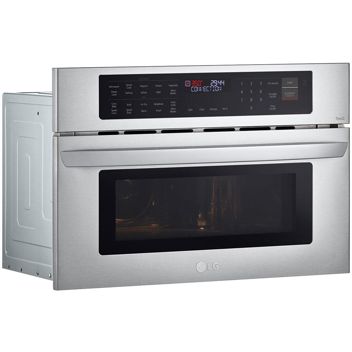 LG 30-inch, 1.7 cu.ft. Built-in Single Wall Oven with Convection and Air Fry MZBZ1715S IMAGE 3