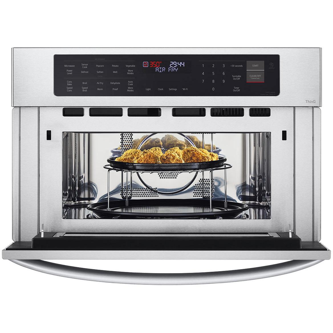 LG 30-inch, 1.7 cu.ft. Built-in Single Wall Oven with Convection and Air Fry MZBZ1715S IMAGE 6