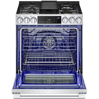  LG STUDIO 30-inch Dual Fuel Range with ProBake Convection® and EasyClean® LSDS6338F IMAGE 4