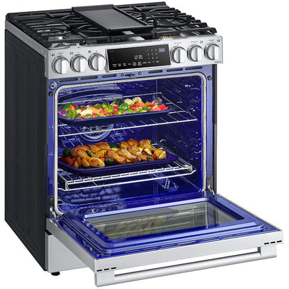 LG STUDIO 30-inch Dual Fuel Range with ProBake Convection® and EasyClean® LSDS6338F IMAGE 6