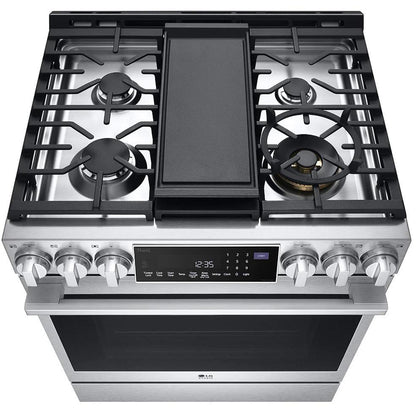  LG STUDIO 30-inch Dual Fuel Range with ProBake Convection® and EasyClean® LSDS6338F IMAGE 7