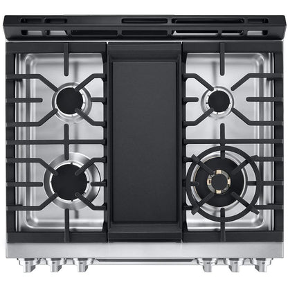  LG STUDIO 30-inch Dual Fuel Range with ProBake Convection® and EasyClean® LSDS6338F IMAGE 8