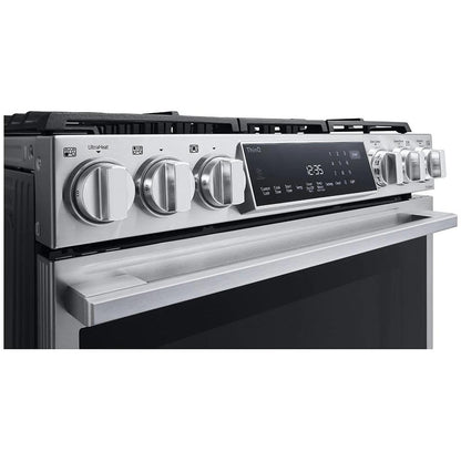  LG STUDIO 30-inch Dual Fuel Range with ProBake Convection® and EasyClean® LSDS6338F IMAGE 9