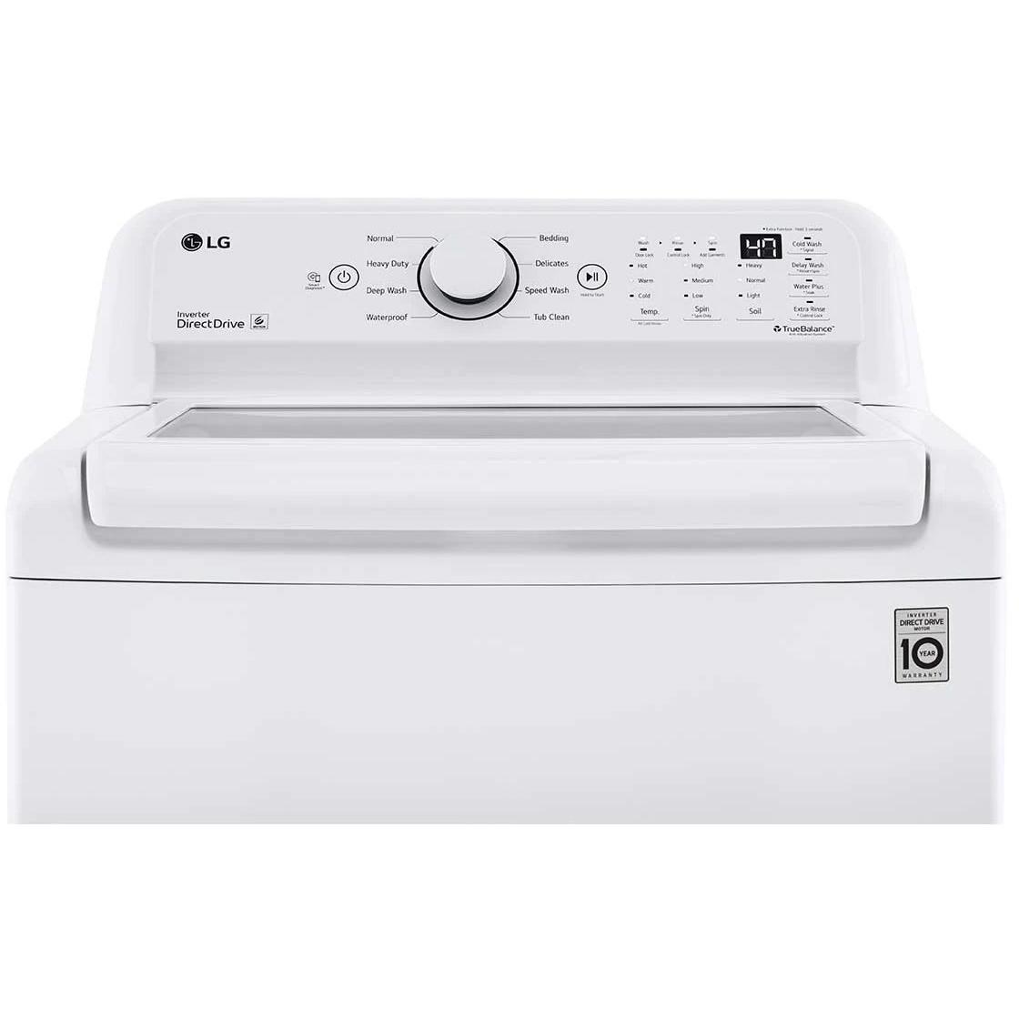  LG 4.5 cu. ft. Top Loading Washer with SmartDiagnosis™ WT7000CW IMAGE 8