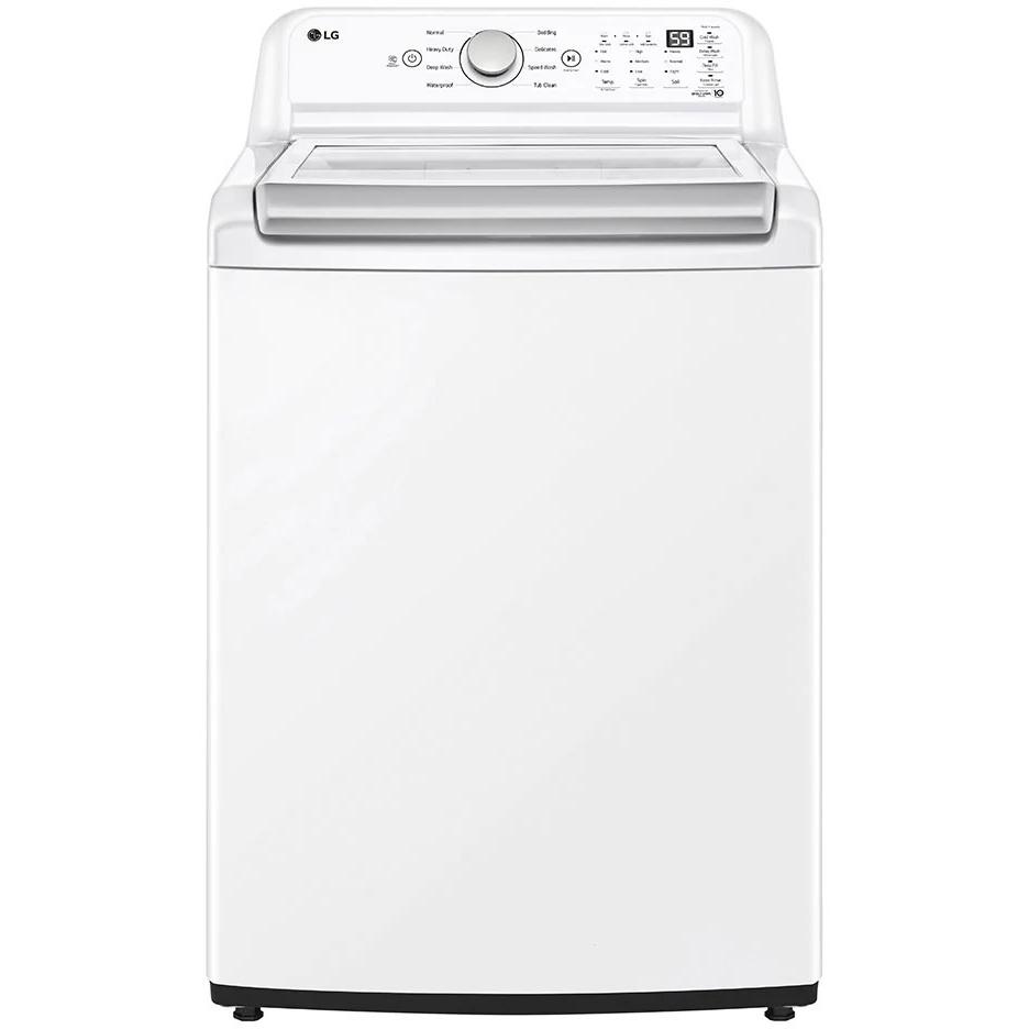  LG 4.8 cu. ft. Top Loading Washer with 4-Way™ Agitator and TurboDrum™ Technology WT7155CW IMAGE 1