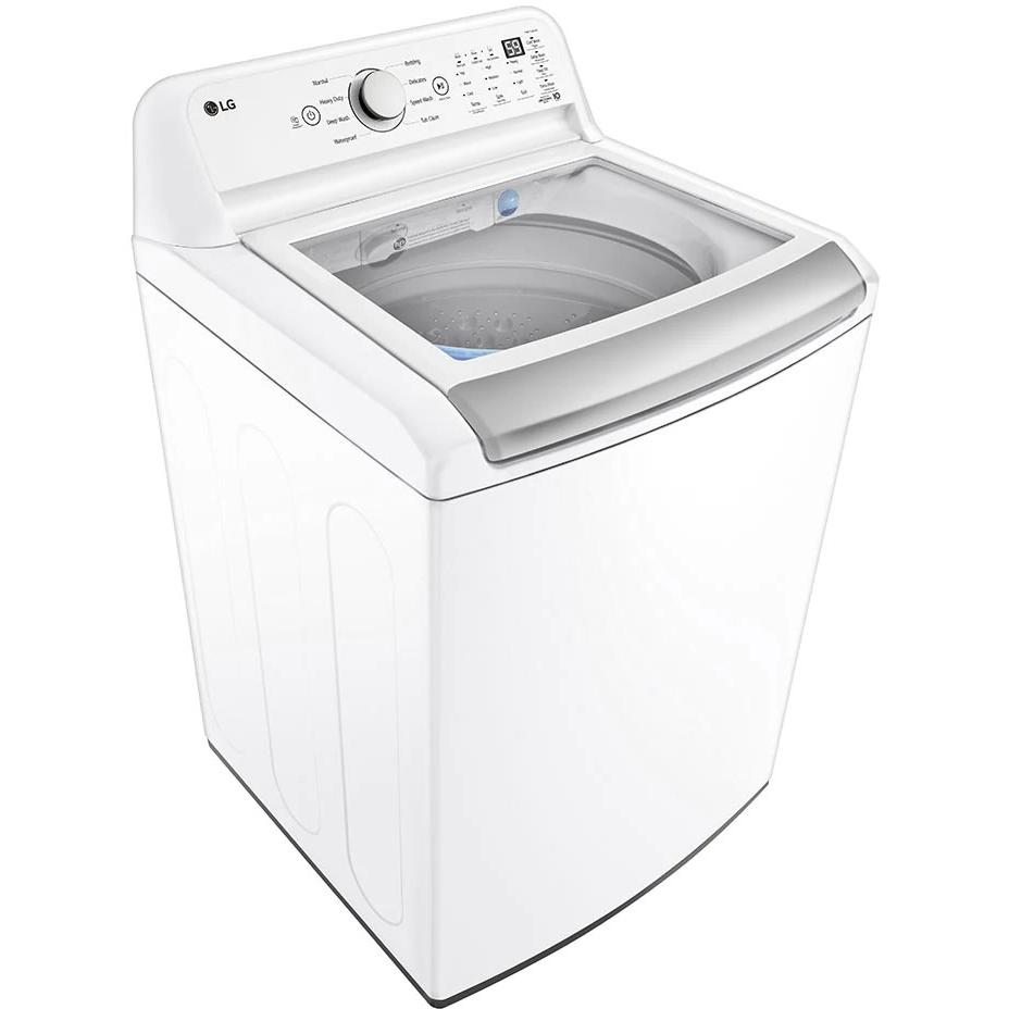  LG 4.8 cu. ft. Top Loading Washer with 4-Way™ Agitator and TurboDrum™ Technology WT7155CW IMAGE 2