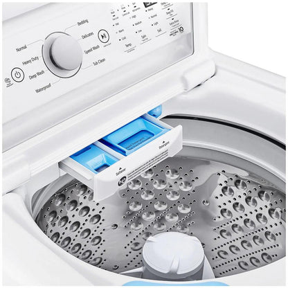  LG 4.8 cu. ft. Top Loading Washer with 4-Way™ Agitator and TurboDrum™ Technology WT7155CW IMAGE 6
