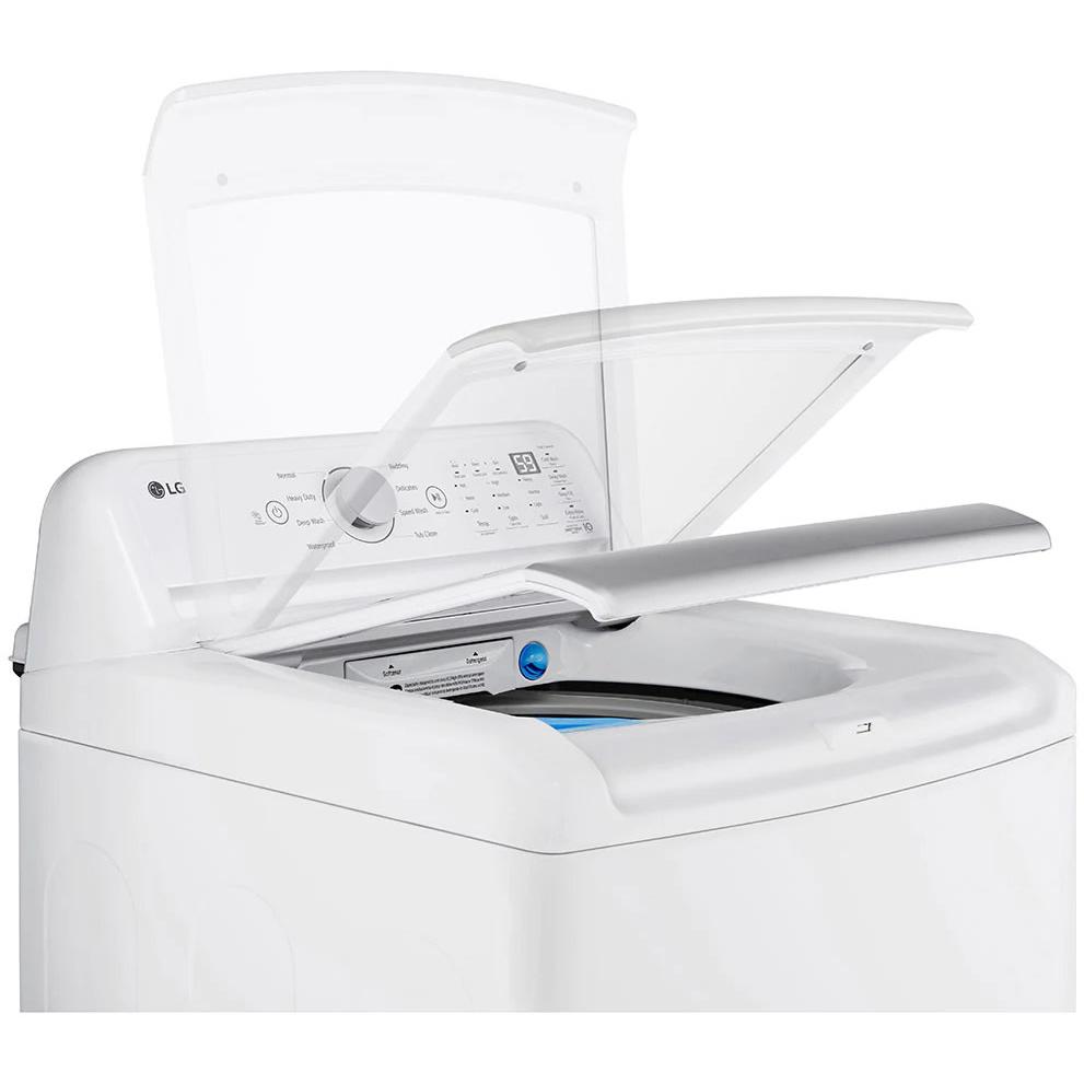  LG 4.8 cu. ft. Top Loading Washer with 4-Way™ Agitator and TurboDrum™ Technology WT7155CW IMAGE 8