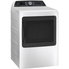  GE Profile 7.4 cu. ft. Gas Dryer with Sanitize Cycle PTD70GBSTWS IMAGE 3