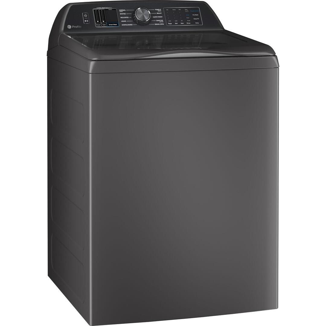 GE Profile 5.4 cu. ft. Top Loading Washer with FlexDispense™ PTW700BPTDG IMAGE 2