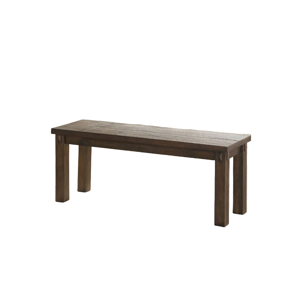 Banco de madera Nabirye de 48" de largo