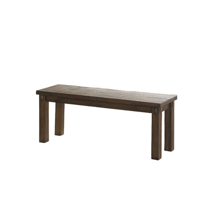 Banco de madera Nabirye de 48" de largo