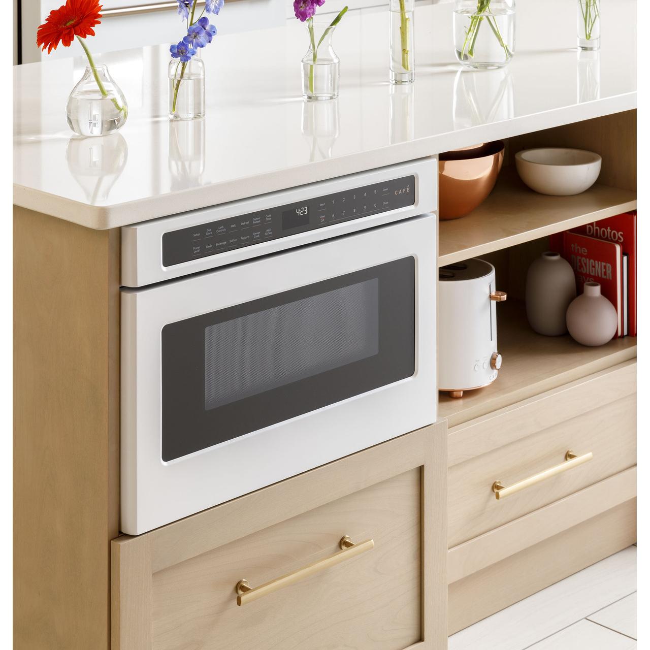  Café 24-inch, 1.2 cu.ft. Built-In Microwave Drawer Oven CWL112P4RW5 IMAGE 11
