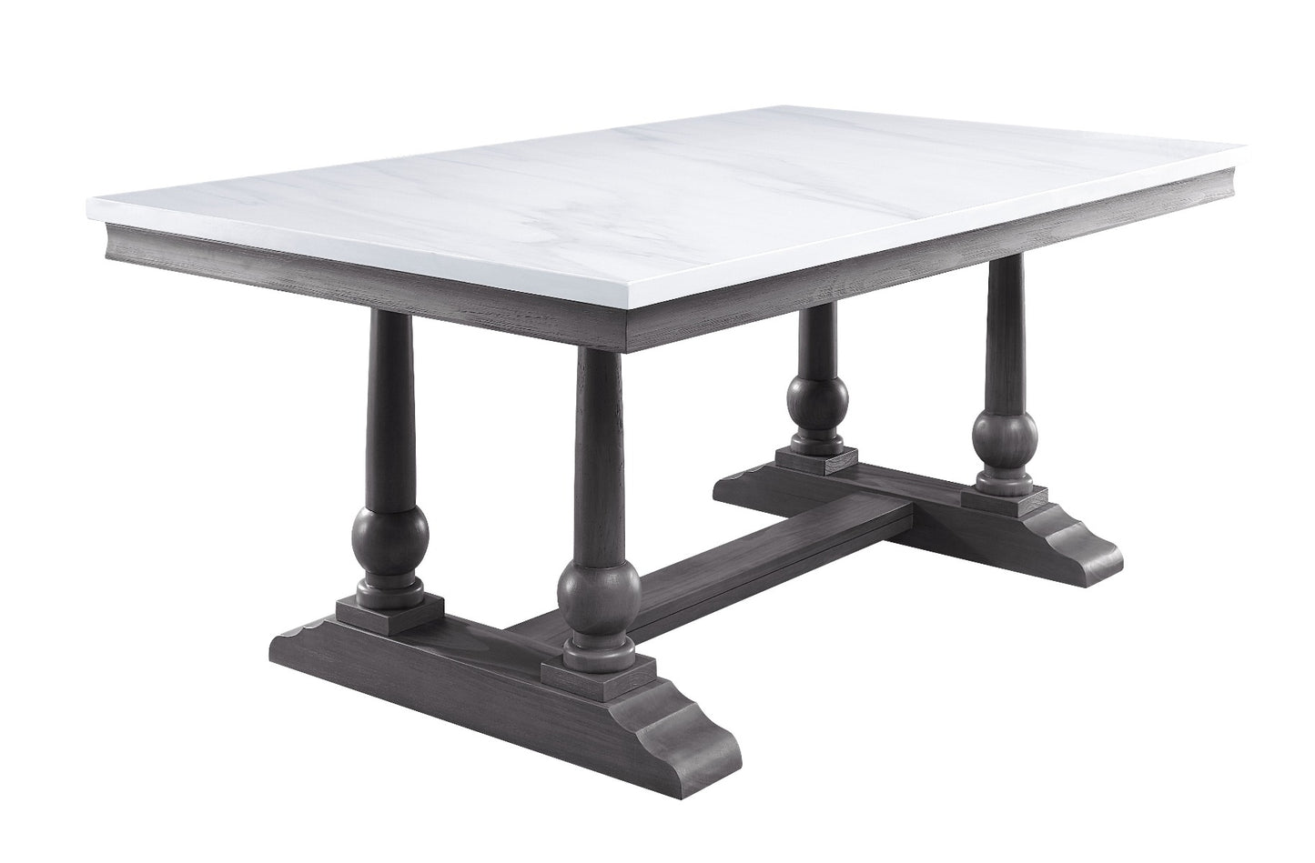 Mesa de comedor rectangular Yabeina de 71" de largo