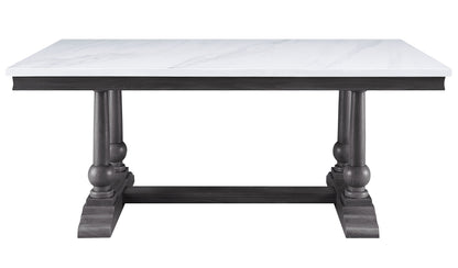 Mesa de comedor rectangular Yabeina de 71" de largo