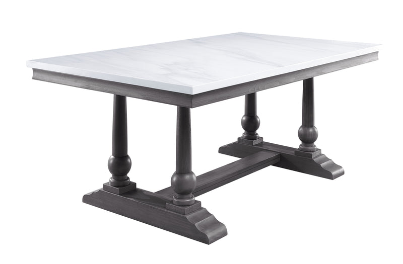 Mesa de comedor rectangular Yabeina de 71" de largo