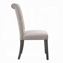Silla auxiliar tapizada Yabeina de 40" de alto (juego de 2)