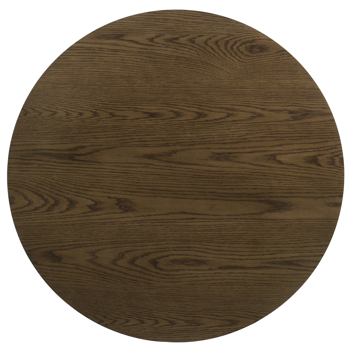 Kessler 2-piece Round Sculptural Wood Coffee Table Set Brown