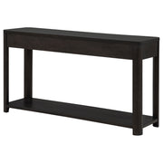Marcelo Sofa Console Table with 2 Drawers and Shelf Coffee
