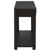 Marcelo Sofa Console Table with 2 Drawers and Shelf Coffee