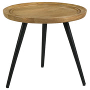Zoe 3PC Mango Wood Coffee and End Table Set in Natural